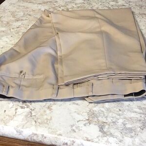 Men’s 52x32 double pleated, cuffed dress pants